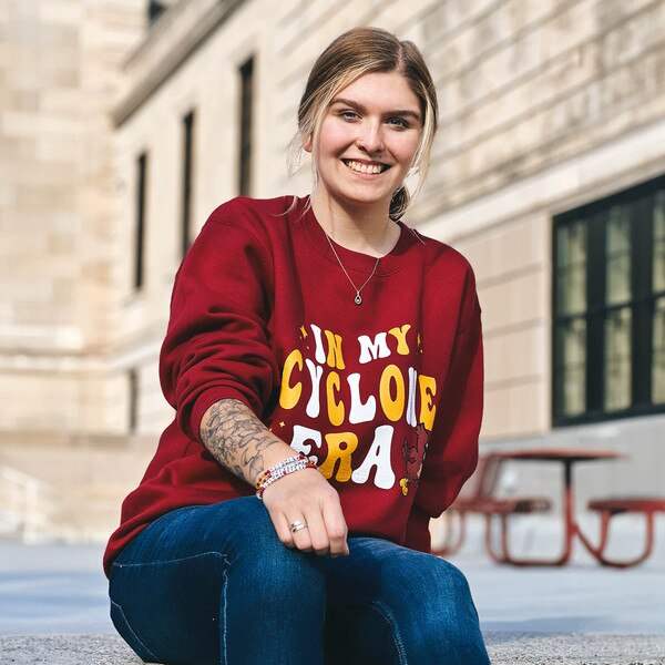 CI Sport In My Cyclones Era Cardinal Crewneck